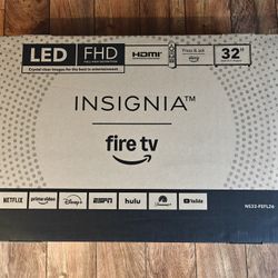 Insignia 32" Fire TV FHD LED Smart TV - Never Opened