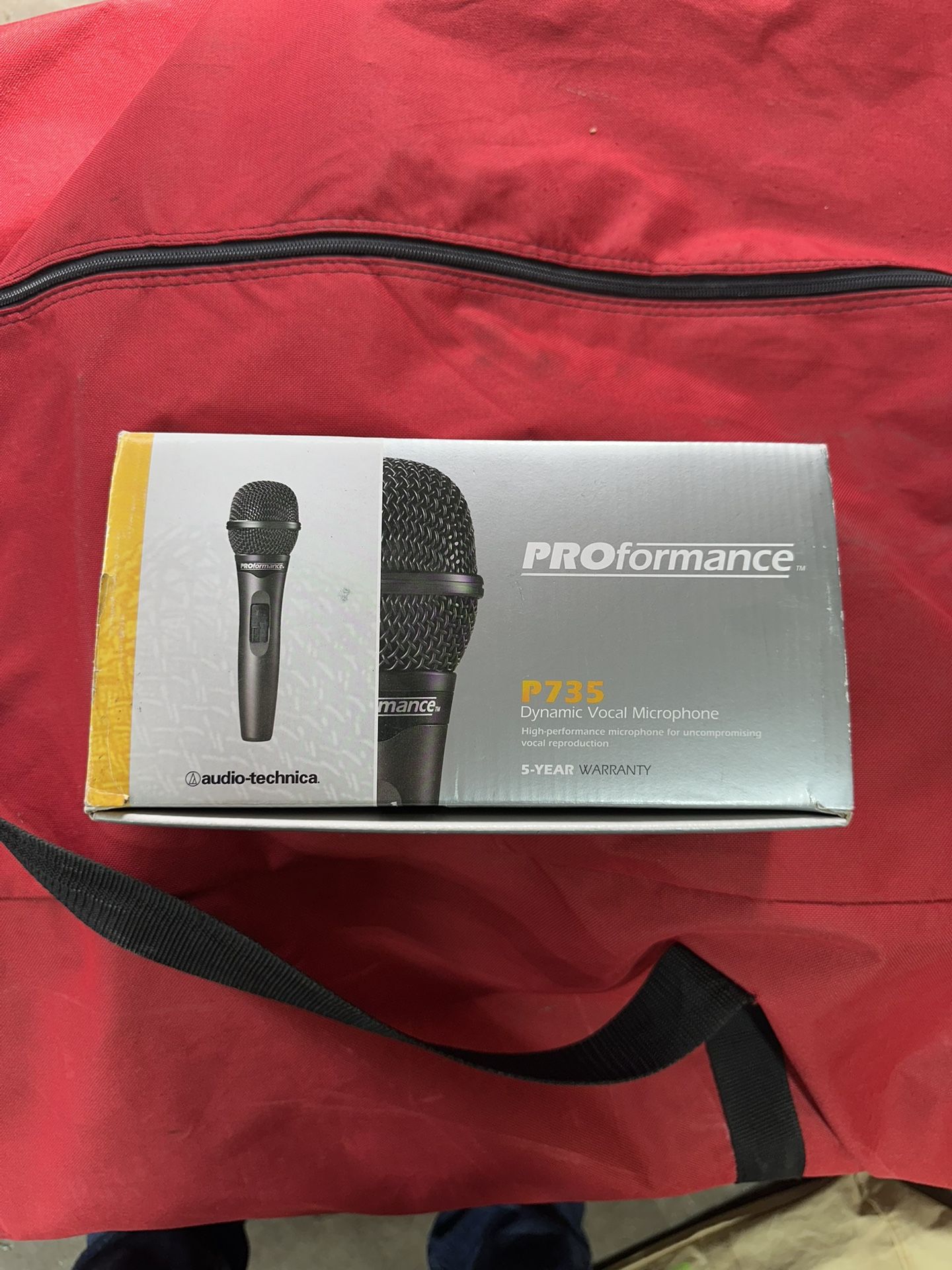 Audio-Technica PROformance P735 Dynamic Vocal Microphone – Great Condition!