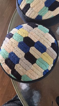 Hallmark Ottoman  Set of 2