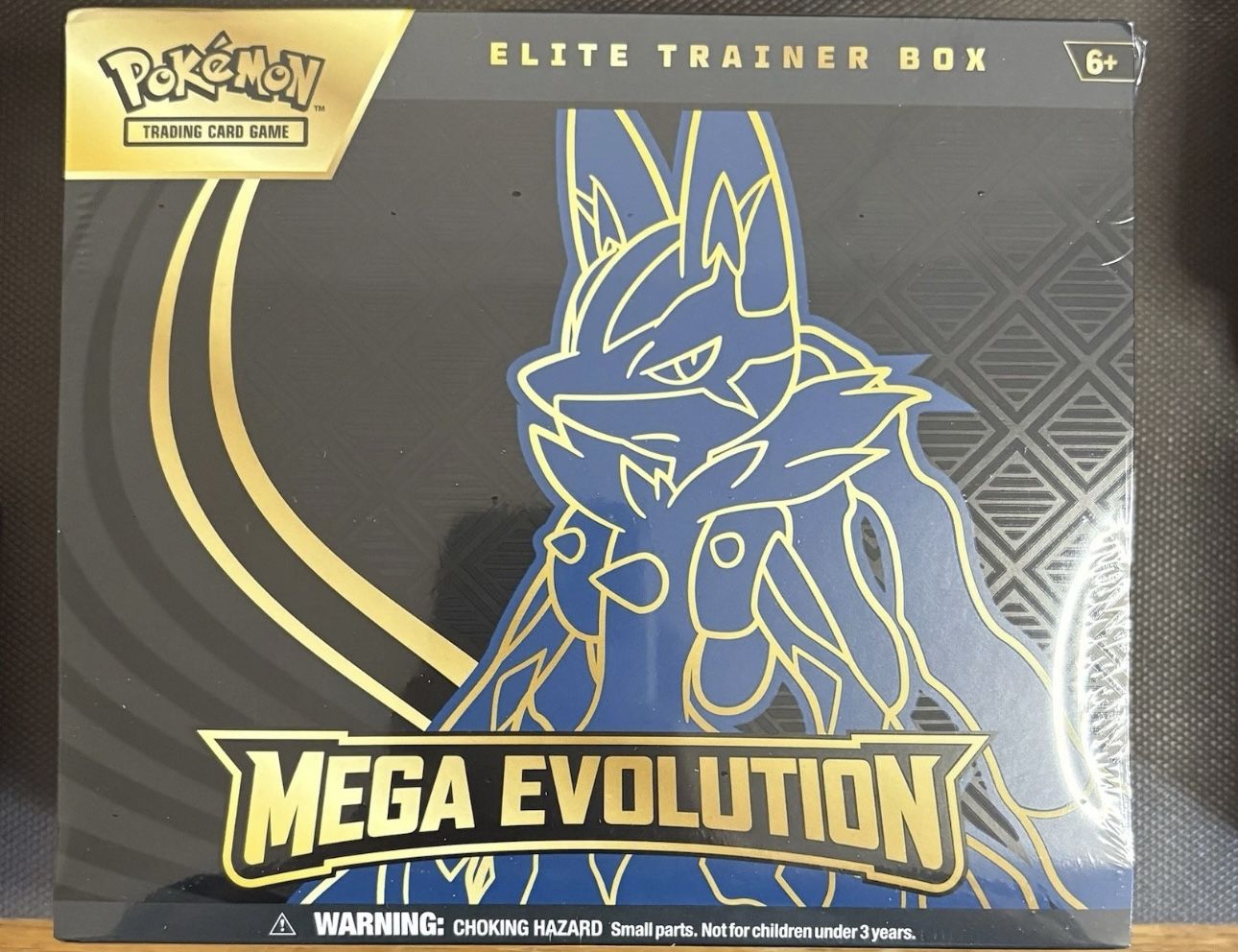 POKEMON TCG MEGA EVOLUTION LUCARIO ETB ELITE TRAINER BOX