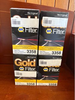 8- Napa Gold Filter 3358 Fuel Filter
