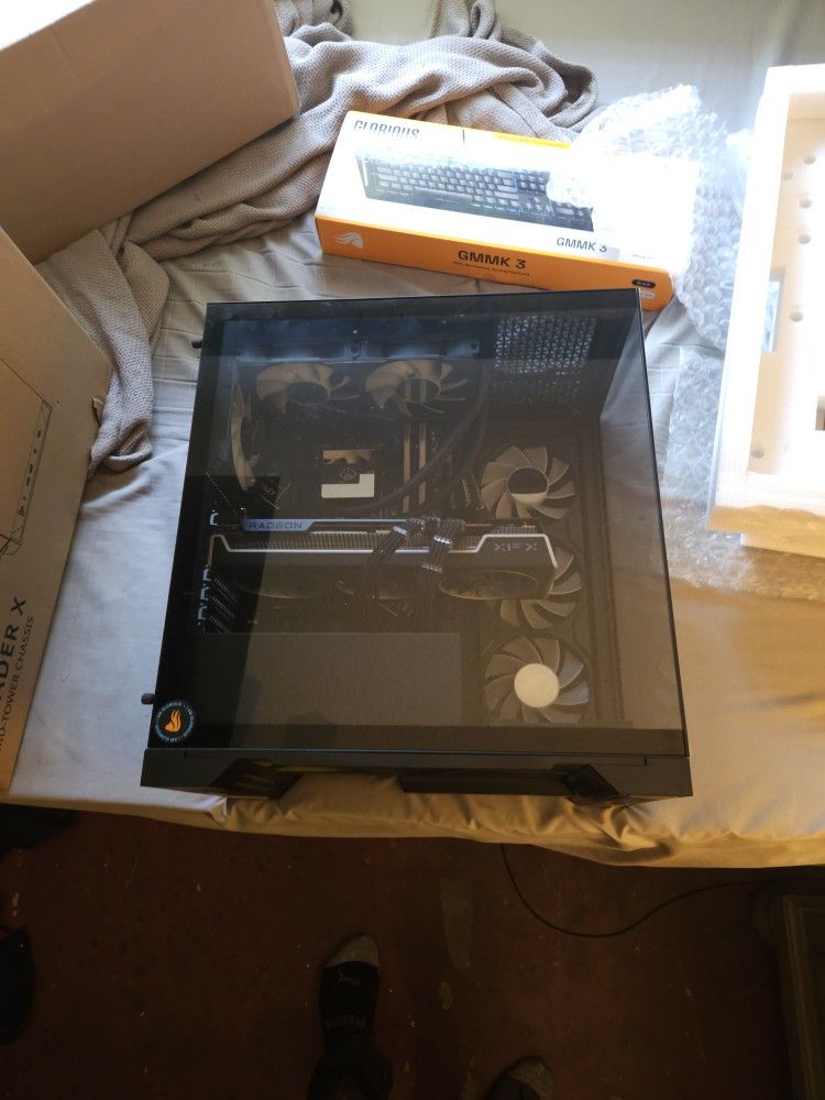 Gaming PC, Monitor, Keyboard, and Mouse