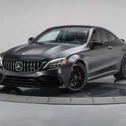 2019 Mercedes Benz, C63s, Matte Black 