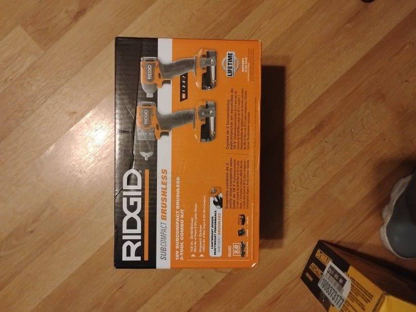 Ridgid Drill Combo