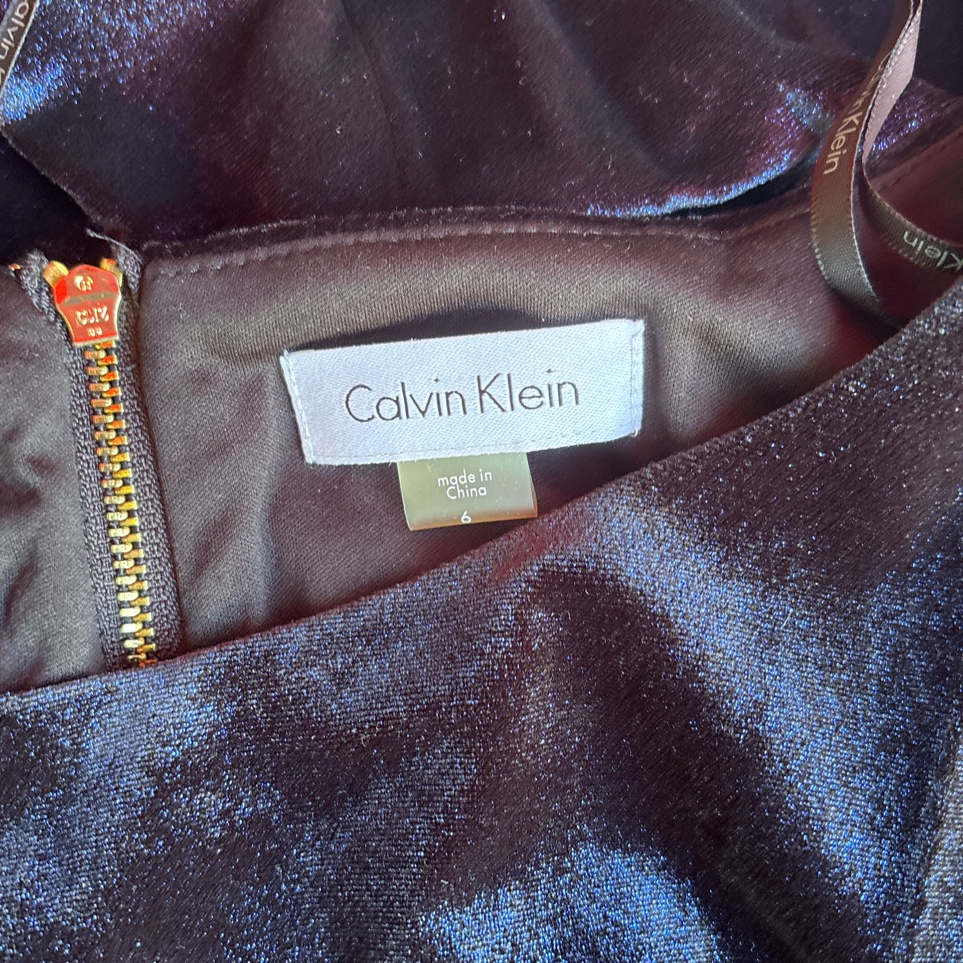 Calvin Klein Size 6 Evening Dress