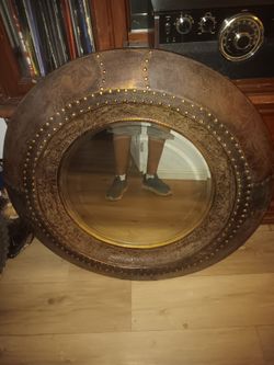 Large Round Mirror