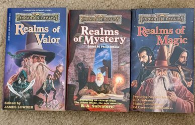 Set of 3 Forgotten Realms Novels Books