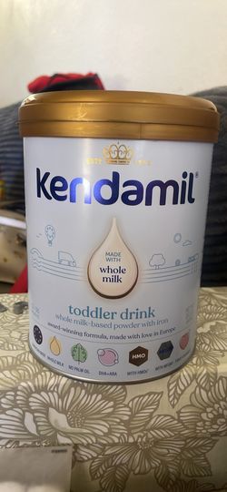 3 cans of Kendamil toddlers drink