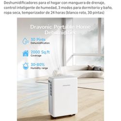 Deshumidificador Nuevo