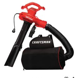 CRAFTSMAN 450-CFM 260-MРH Corded Electric Backpack Leaf Blower $35
