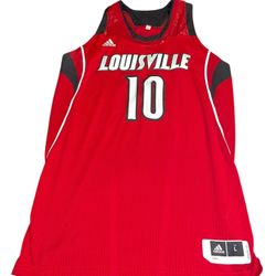 Louisville Cardinals Adidas Sample Pro Cut Jersey L 