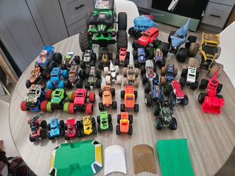Monster trucks bundle toys all for $50