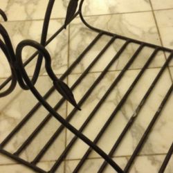 Over the kitchen rack 