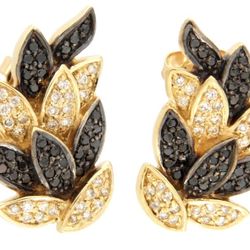 Women Earrings 18kt Yellow Gold 