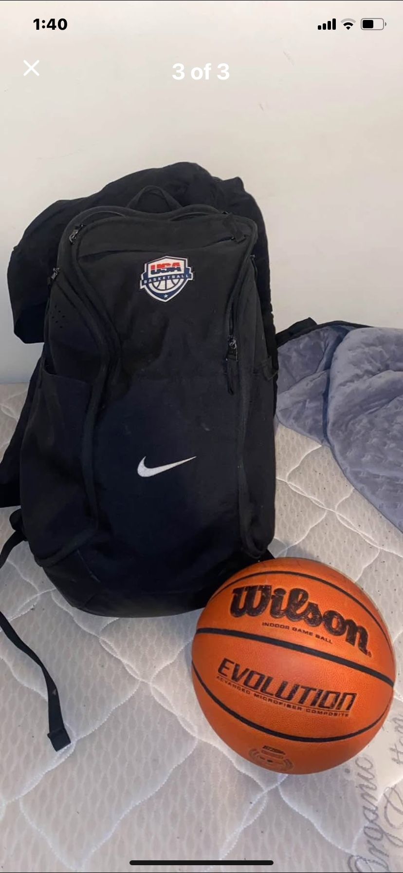 Nike Hoops Elite Pro Backpack Team USA Basketball