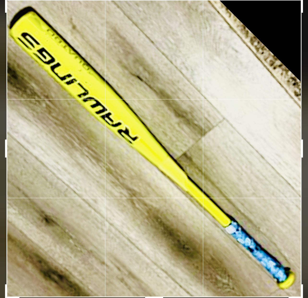 Rawlings Quatro Bbcor Baseball Bat Glow stick