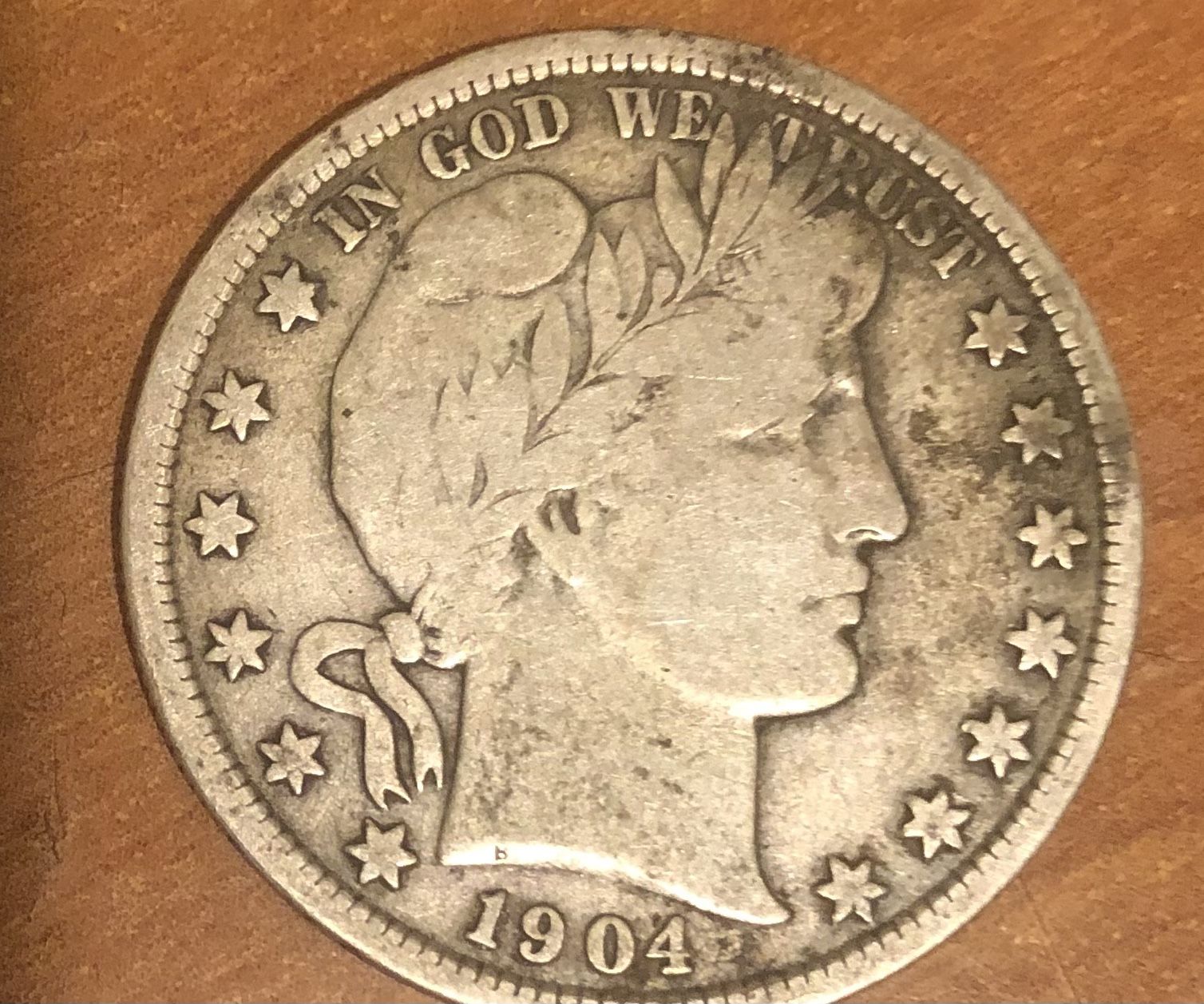 1904 Half Dollar Silver