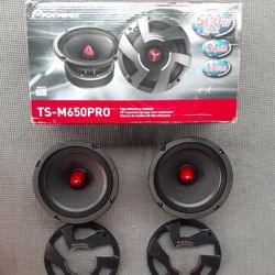 NEW! Pioneer 6.5"- 6-3/4 inch pro mids