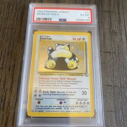 Snorlax Holographic Jungle Edition PSA 6