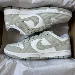 Nike Dunk Low Silver Corduroy (Size 5, 5.5, 6, 6.5, 7, 7.5)