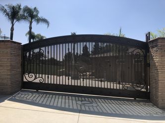 Wrought Iron Gates 