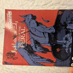 NYCC 2O24 Wrath Of The Feral Signed Comic Book