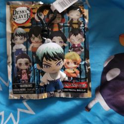 Demon Slayer Figural Bag Clip Yushiro
