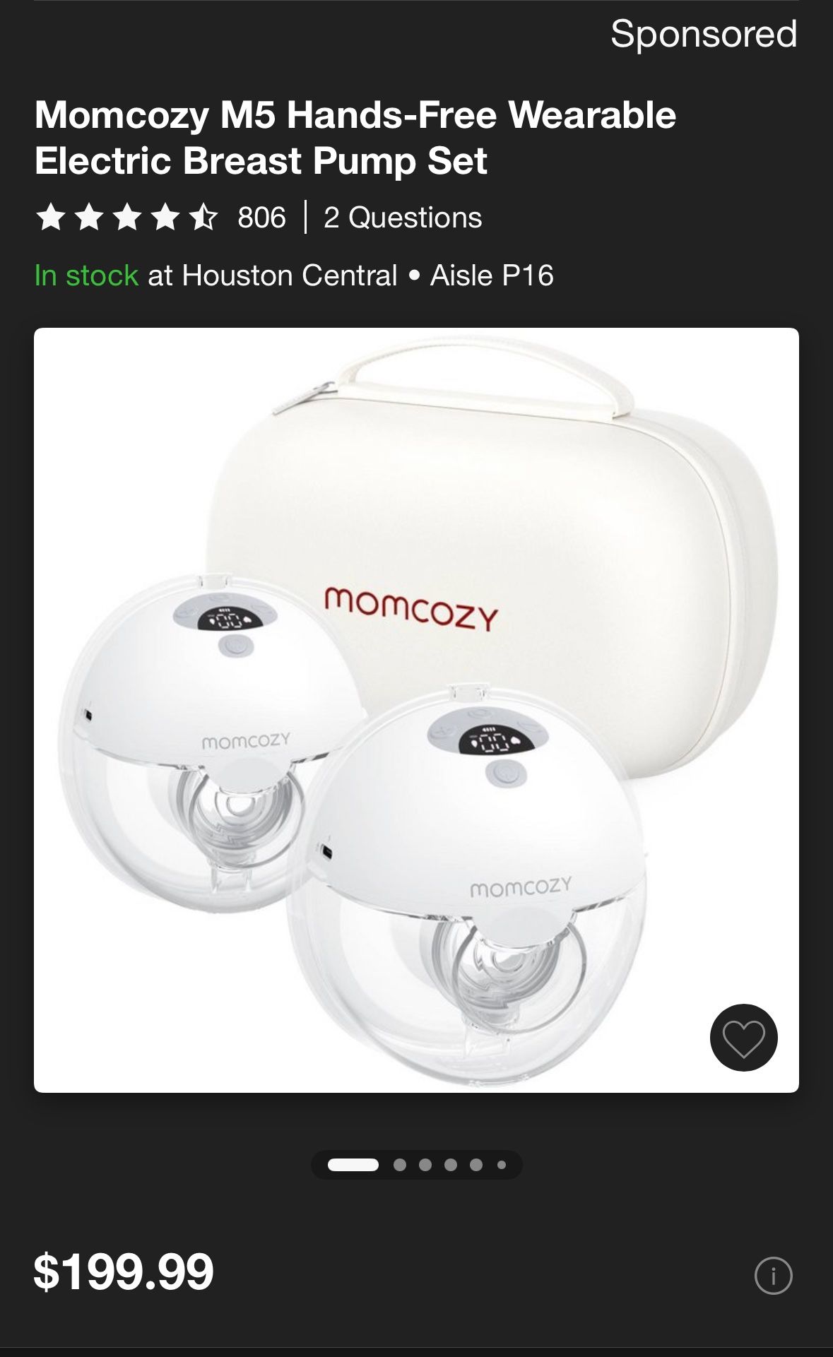 Momcozy (we Are M5 Breast Pumps) 