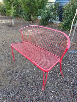 Metal bench, great Condition