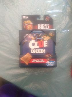 Clue Diced Board Game