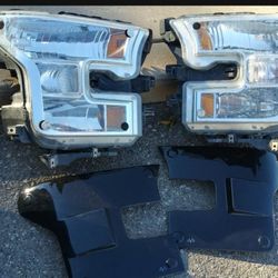F-150 Headlights With Removable Dark Cover
