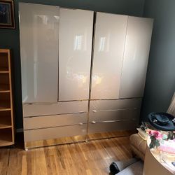 Dresser armoire set 