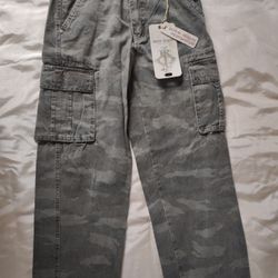 New Boys Camo Cargo Pants