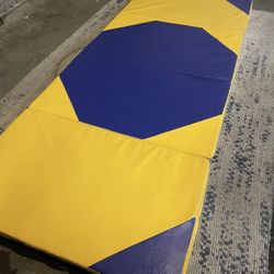 Folding Gymnastics Mat  99”x 4”x2”