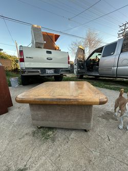 Rolling Coffee Table 
