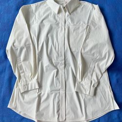 Nike 24.7 PerfectStretch Dri-FIT collection Oversized Long Sleeve Shirt S 