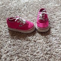 Girls Vans Size 4