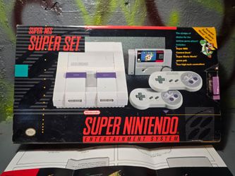 Super Nintendo set