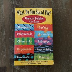 What Do You Stand For