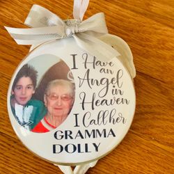 Personalized Memory Ornament