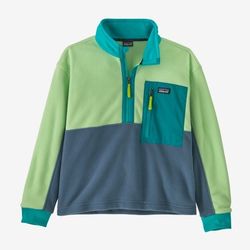 Like new 🌎 Patagonia Kids' Microdini 1/2-Zip Fleece Pullover Small Girls