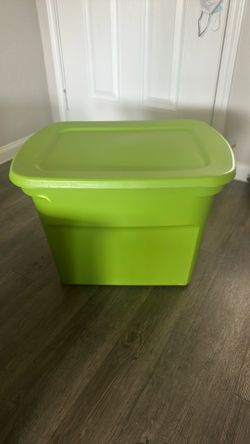 18 gallon storage with lid
