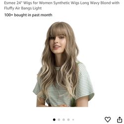 Blonde Wig Taylor Swift Style 