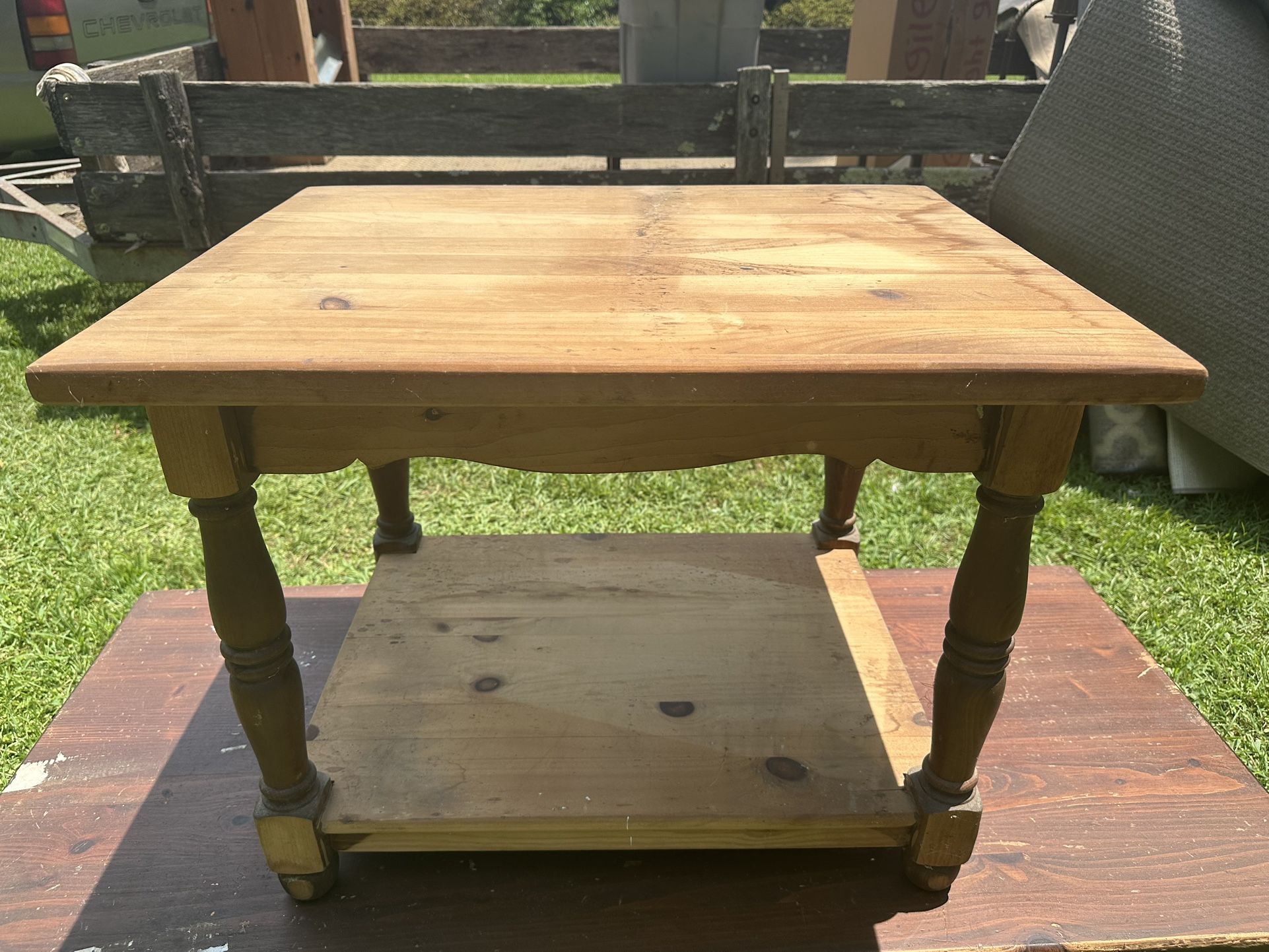 End Table And Coffee Table