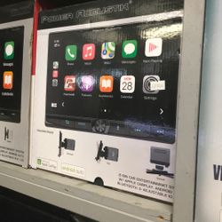 Power Acoustik 10 Inch Apple CarPlay And Android Auto Stereo 