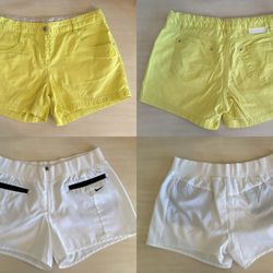 Like New Women’s Shorts – Nike & Yellow Denim (S/M)