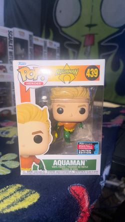 Funko Pop Aquaman #(contact info removed) Fall Convention Limited Edition