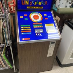 Vintage Selecto-Matic Unscramble Arcade Game