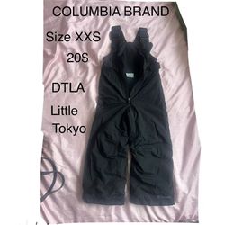 SNOW BIB COLUMBIA BRAND SIZE XXS  - Perfect Condition . Pick up downtown LA Little Tokyo area check my page for more snow items.