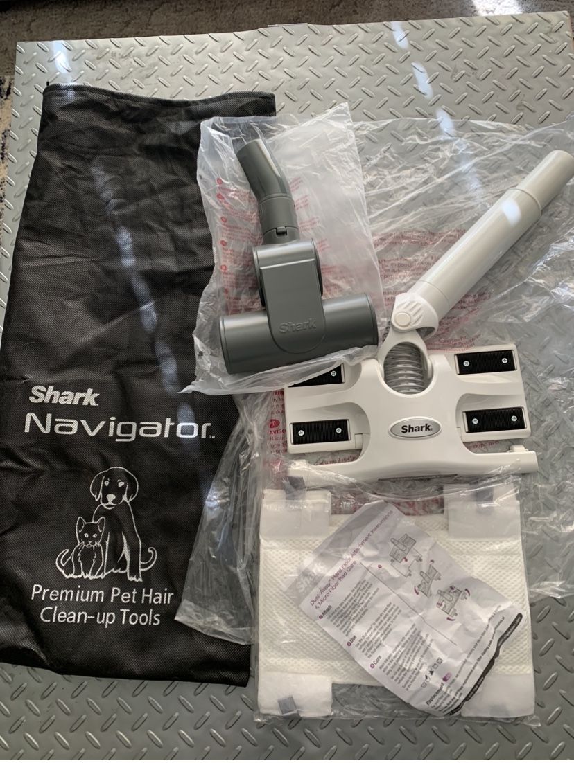 New! Shark Navigator Premium Pet Hair Vacuum Attachments 